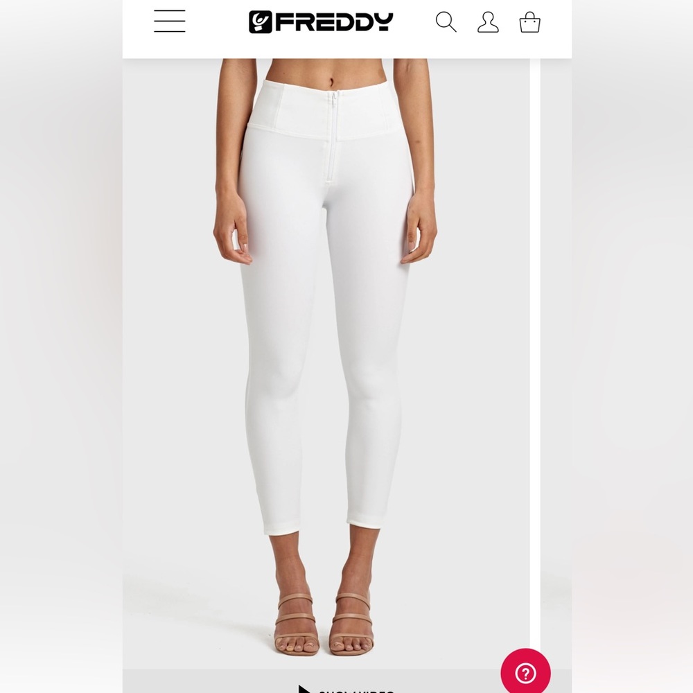 Freddy full leather, petite length pants